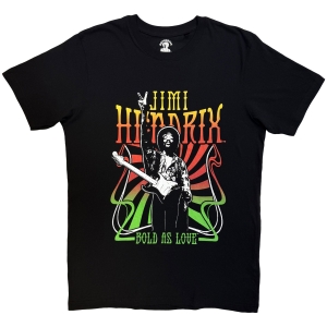 Jimi Hendrix - Bold As Love Uni Bl T-Shirt in the group MERCHANDISE / T-shirt / Nyheter / Pop-Rock at Bengans Skivbutik AB (5668648r)