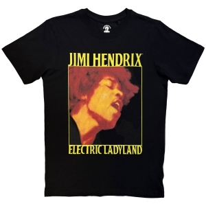 Jimi Hendrix - Electric Ladyland Uni Bl T-Shirt in the group MERCHANDISE / T-shirt / Nyheter / Pop-Rock at Bengans Skivbutik AB (5668650r)