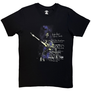 Jimi Hendrix - Purple Haze Lyrics Uni Bl T-Shirt in the group MERCHANDISE / T-shirt / Nyheter / Pop-Rock at Bengans Skivbutik AB (5668653r)