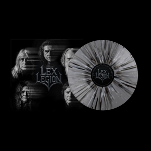 Lex Legion - Lex Legion (Blackened Steel Splatter Vinyl LP) in the group VINYL / Upcoming releases / Hårdrock,Pop-Rock at Bengans Skivbutik AB (5668744)