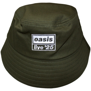 Oasis - Live 25 Logo Green Bucket Hat in the group MERCHANDISE / Merch / Nyheter / Pop-Rock at Bengans Skivbutik AB (5668808)