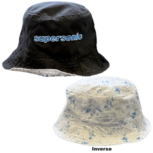 Oasis - Supersonic / Tie Dye Reversible Bl Bucket Hat in the group MERCHANDISE / Merch / Nyheter / Pop-Rock at Bengans Skivbutik AB (5668814)