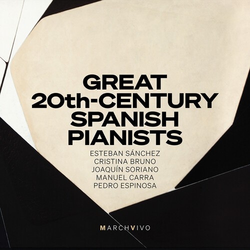 Esteban Sanchez Cristina Bruno Jo - Great 20Th-Century Spanish Pianists in the group CD / Bestsellers at Bengans Skivbutik AB (5668904)