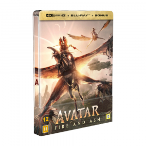Movie - Avatar Fire And Ash (Steelbook 3-Disc / 4K UHD + Blu-ray + Blu-ray Bonus) in the group Movies / Film UHD-4K /  at Bengans Skivbutik AB (5669184)
