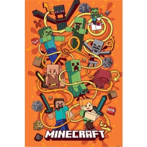 Game Poster - Minecraft (Funtage Montage)  Poster 91,5 X 61 Cm in the group MERCHANDISE / Poster / Game Soundtrack at Bengans Skivbutik AB (5669218)