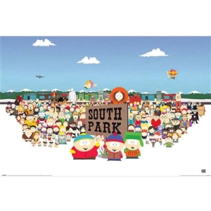 Movie Poster  - South Park (Characters)  Poster 91,5 X 61 Cm in the group MERCHANDISE / Poster / Soundtrack at Bengans Skivbutik AB (5669223)
