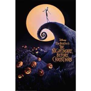 Movie Poster  - The Nightmare Before Christmas (One Sheet)  Poster 91,5 X 61 Cm in the group MERCHANDISE / Poster / Soundtrack at Bengans Skivbutik AB (5669234)