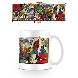 Marvel - Marvel Comics (Spider-Man Panels) Mug in the group MERCHANDISE / Mug / Soundtrack at Bengans Skivbutik AB (5669261)