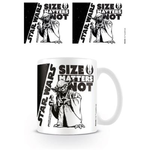 Star Wars - Star Wars (Size Matters Not) Mug in the group MERCHANDISE / Mug / Soundtrack at Bengans Skivbutik AB (5669269)