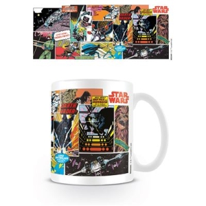 Star Wars - Star Wars (Comic Panels) Mug in the group MERCHANDISE / Mug / Soundtrack at Bengans Skivbutik AB (5669272)