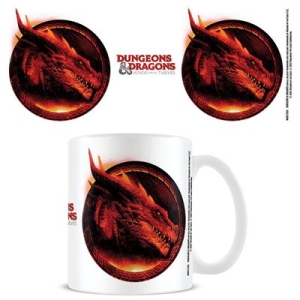 Dungeons & Dragons  - Dungeons & Dragons Movie (Red Dragon) Mug in the group MERCHANDISE / Mug /  at Bengans Skivbutik AB (5669308)