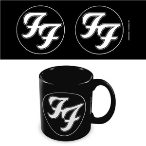 Foo Fighters - Foo Fighters (Ff Logo) Black Pod Mug in the group MERCHANDISE / Mug / Pop-Rock at Bengans Skivbutik AB (5669311)