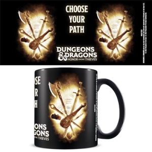 Dungeons & Dragons  - Dungeons & Dragons Movie (Choose Your Path) Black Mug in the group MERCHANDISE / Mug /  at Bengans Skivbutik AB (5669326)