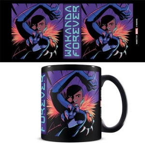 Black Panther - Black Panther (Shuri The Princess Of Wakanda) Black Mug in the group MERCHANDISE / Mug / Soundtrack at Bengans Skivbutik AB (5669327)