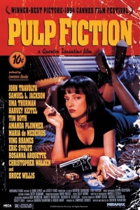 Pulp Fiction - Pulp Fiction - Uma On Bed  Poster (91,5 X 61 Cm) in the group MERCHANDISE / Poster / Soundtrack at Bengans Skivbutik AB (5669334)
