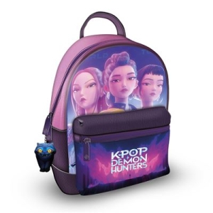 K-Pop Demon Hunters - K-Pop Demon Hunters (Huntrix) Fashion Backpack in the group MERCHANDISE / Accessoarer / K-Pop at Bengans Skivbutik AB (5669336)