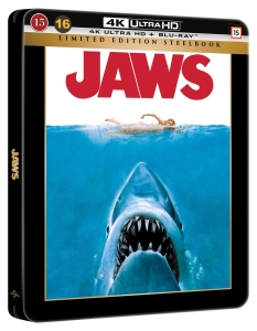 Movie - Jaws (Steelbook 3-Disc (4K Uhd + Bd) in the group Movies / Film UHD-4K /  /  at Bengans Skivbutik AB (5669808)