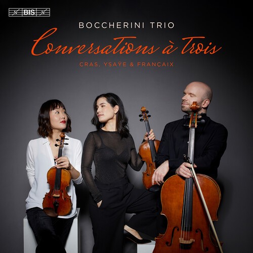 Trio Boccherini - Conversations A Trois - String Trio in the group OUR PICKS / Friday Releases / 2026-06-19 at Bengans Skivbutik AB (5669931)