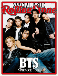 Bts - Rolling Stone Uk Issue 028 Cover Bts in the group BÖCKER / Tidning / / at Bengans Skivbutik AB (5670000)