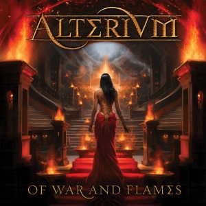 Alterium - Of War And Flames in the group CD / Upcoming releases / Hårdrock at Bengans Skivbutik AB (5670057)