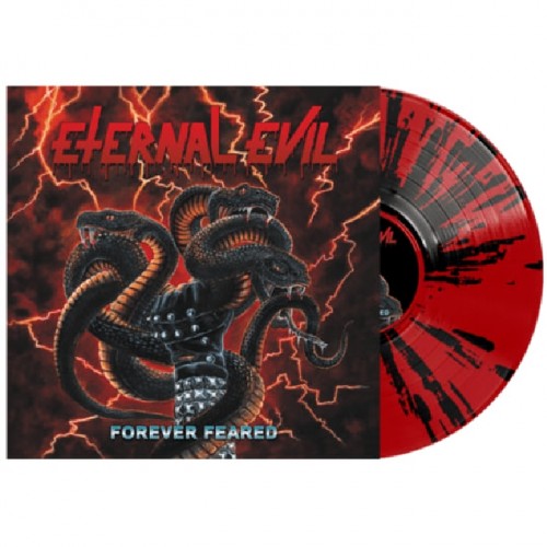 Eternal Evil - Forever Feared (Red & Black Splatter Vinyl LP) in the group OUR PICKS / Friday Releases / 2026-05-29 at Bengans Skivbutik AB (5670248)