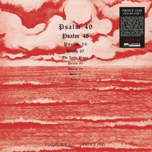 Prince Far I - Psalms For I in the group VINYL / Reggae at Bengans Skivbutik AB (5670296)
