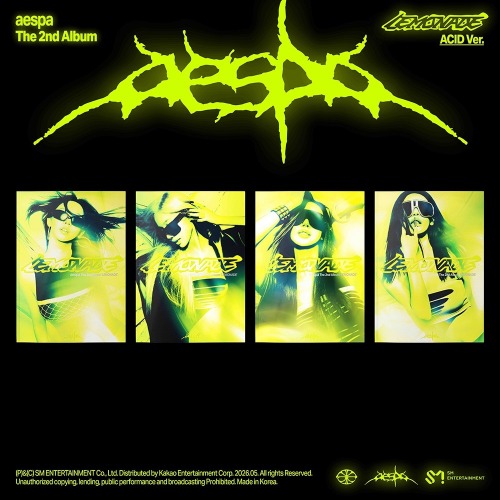 aespa - Lemonade (Acid Ver.) (Random Ver.) in the group Minishops / K-Pop Minishops / Aespa at Bengans Skivbutik AB (5670528)