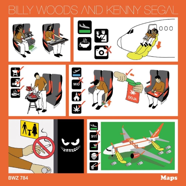 billy woods & Kenny Segal - Maps in the group OUR PICKS / Friday Releases / 2026-05-29 at Bengans Skivbutik AB (5670649)