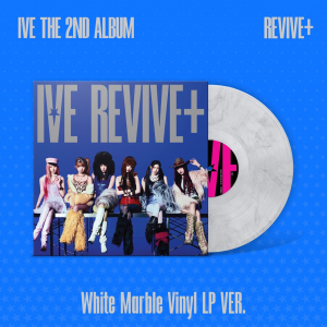 Ive - Revive+ (White Marble Vinyl LP Ver.) in the group Minishops / K-Pop Minishops / IVE at Bengans Skivbutik AB (5670964)