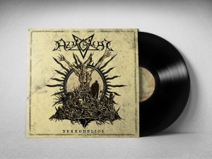 Azaghal - Nekrohelios (Black Vinyl Lp) in the group OUR PICKS / Friday Releases / 2026-05-29 at Bengans Skivbutik AB (5671005)