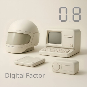 Digital Factor - 0.8. in the group OUR PICKS / Friday Releases / 2026-06-12 at Bengans Skivbutik AB (5671023)