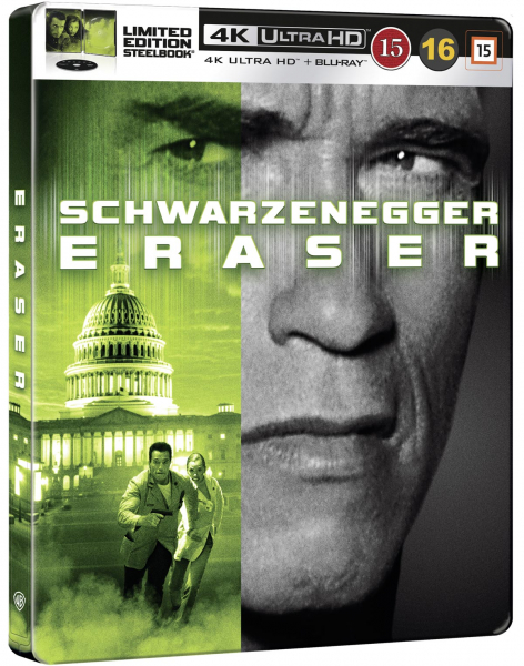 Movie - Eraser (Ltd Steelbook 4K UHD + Blu-ray) in the group OUR PICKS / Friday Releases / 2026-06-19 at Bengans Skivbutik AB (5671058)