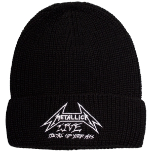 Metallica - Live Bl Beanie Hat in the group MERCHANDISE / Merch / Kommande / Hårdrock at Bengans Skivbutik AB (5671109)