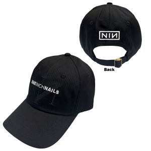 Nine Inch Nails - Classic Logo Bl Baseball Cap in the group MERCHANDISE / Cap /  /  at Bengans Skivbutik AB (5671115)