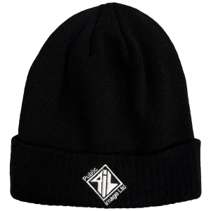 Pil - Diamond Logo & Text Bl Beanie Hat in the group MERCHANDISE / Merch / Kommande / Pop-Rock at Bengans Skivbutik AB (5671119)