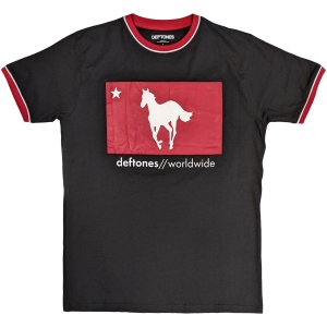 Deftones - Star & Pony Ringer Uni Bl T-Shirt in the group MERCHANDISE / T-shirt / Kommande / Pop-Rock at Bengans Skivbutik AB (5671146r)