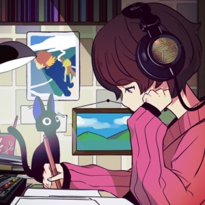 Grey October Sound - Lo-Fi Ghibli 2 (+Obi) in the group VINYL / Japansk Musik at Bengans Skivbutik AB (5671234)