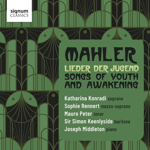 Gustav Mahler - Lieder Der Jugend - Songs Of Youth in the group OUR PICKS / Friday Releases / 2026-07-10 at Bengans Skivbutik AB (5671280)