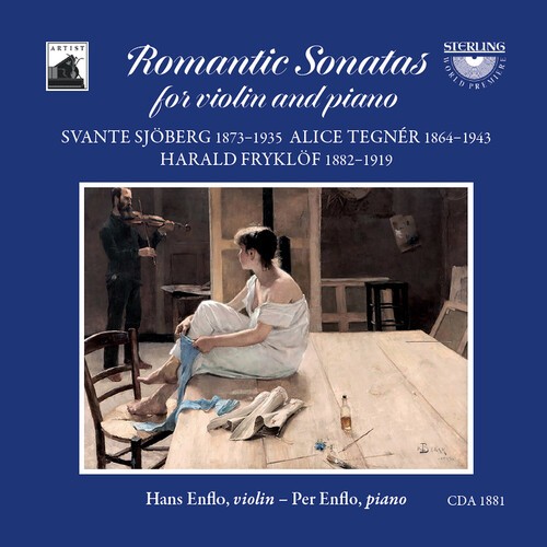 Hans Enflo Per Enflo - Romantic Sonatas For Violin & Piano in the group CD / Klassiskt at Bengans Skivbutik AB (5671281)