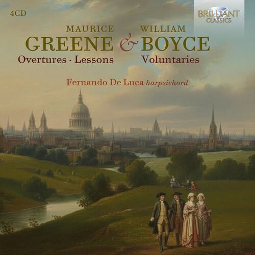 Fernando De Luca - Greene: Overtures & Lessons Boyce: in the group CD / Klassiskt at Bengans Skivbutik AB (5671288)