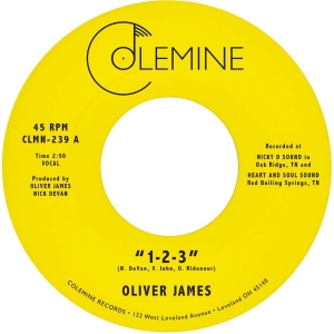 Oliver James - 1-2-3 / Nothing Is Forever in the group VINYL / Upcoming releases / RnB-Soul at Bengans Skivbutik AB (5671320)