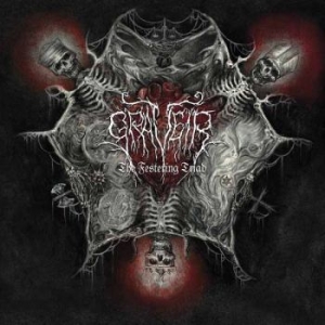 Graveir - Festering Triad The (Splatter Vinyl in the group OUR PICKS / Friday Releases / 2026-05-29 at Bengans Skivbutik AB (5671456)