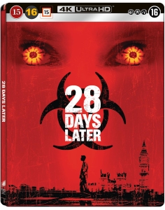 Movie - 28 Days Later (Ltd Steelbook / 4K UHD) in the group Movies / Film UHD-4K /  /  at Bengans Skivbutik AB (5671602)