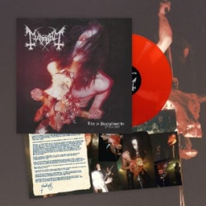 Mayhem - Live In Bischofswerda (Red Vinyl Lp in the group VINYL / Upcoming releases / Hårdrock at Bengans Skivbutik AB (5672035)