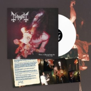 Mayhem - Live In Bischofswerda (White Vinyl in the group VINYL / Upcoming releases / Hårdrock at Bengans Skivbutik AB (5672036)