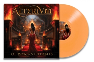 Alterium - Of War And Flames (Clear Orange Vin in the group VINYL / Upcoming releases / Hårdrock at Bengans Skivbutik AB (5672056)