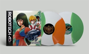 V/A - Robotech 2: Instrumental Collection (Ltd Green, White & Orange Vinyl edition) in the group VINYL / Upcoming releases / Film-Musikal at Bengans Skivbutik AB (5672550)