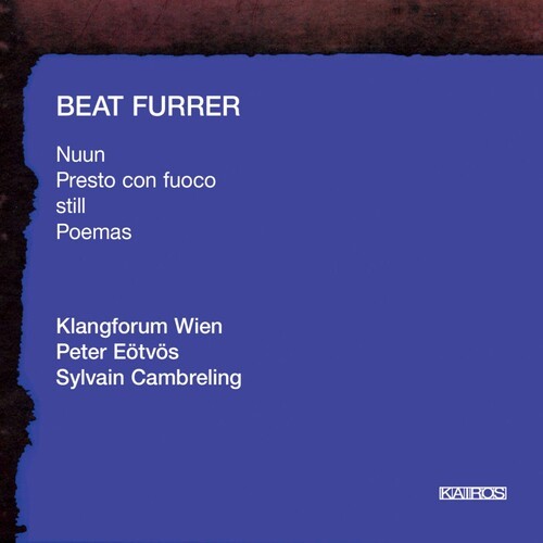 Furrer Beat - Furrer: Nuun in the group CD / Klassiskt at Bengans Skivbutik AB (5672613)