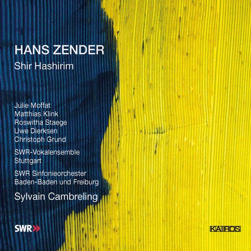 Zender Hans - Zender: Shir Hashirim in the group CD / Bestsellers at Bengans Skivbutik AB (5672748)