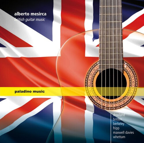 Alberto Mesirca - British Guitar Music in the group CD / Klassiskt at Bengans Skivbutik AB (5672871)